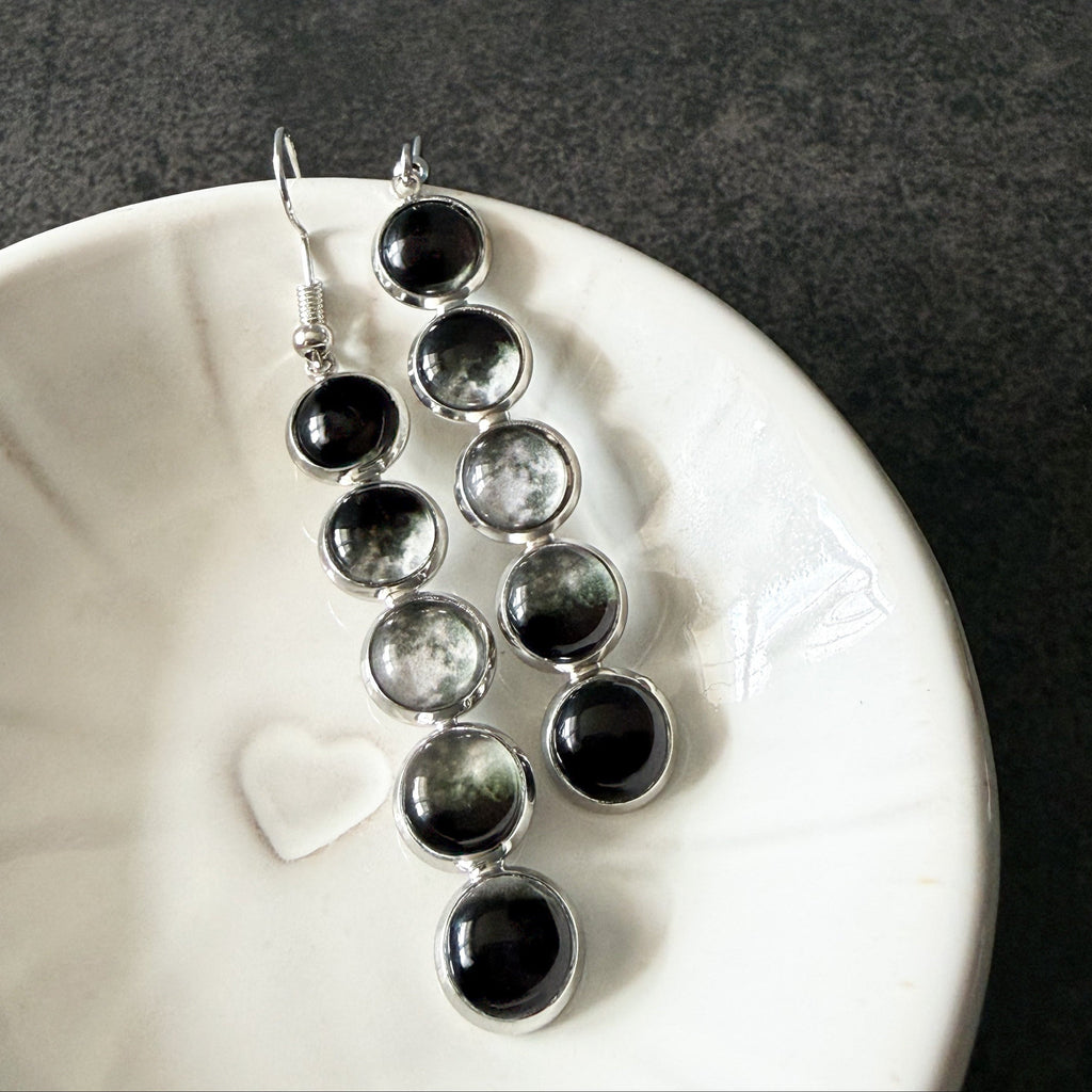 Moon Phase Earrings