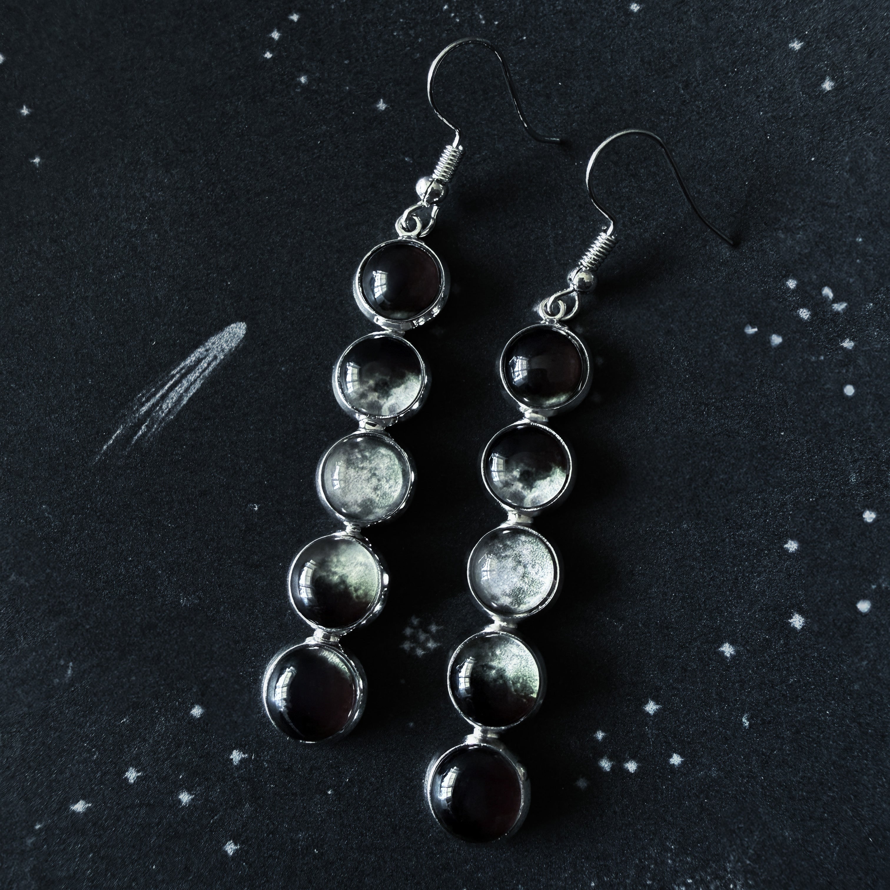Moon Phase Earrings