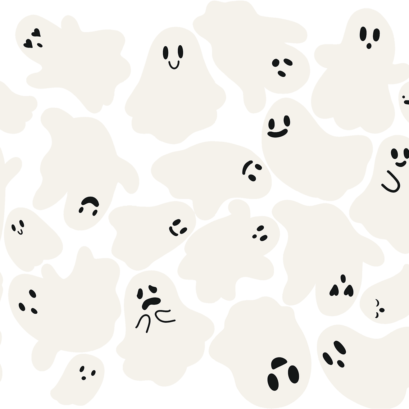 Classic Ghosties Glass Cups